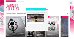 Desktop Screenshot of mundocreativa.com.mx